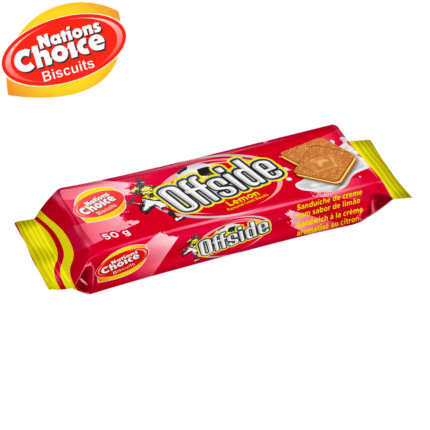 Offside Lemon Cream Biscuits - 50g